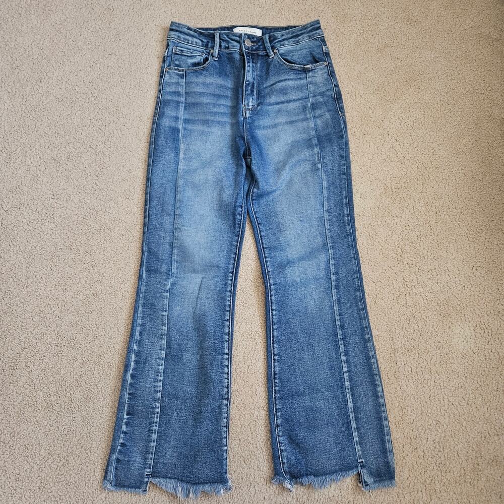 Risen Jeans Rookie High Rise Cropped Flare 7/ 28